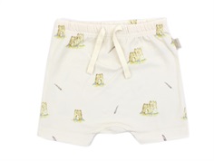 Petit Piao castle shorts print